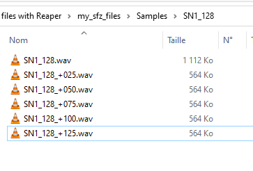 Original sample file size